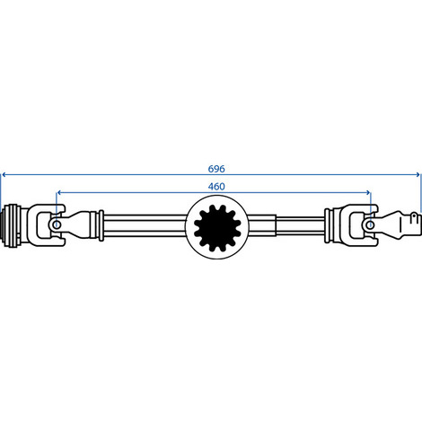 CARDANO E60  700 CP  460 COLLAR L.T.